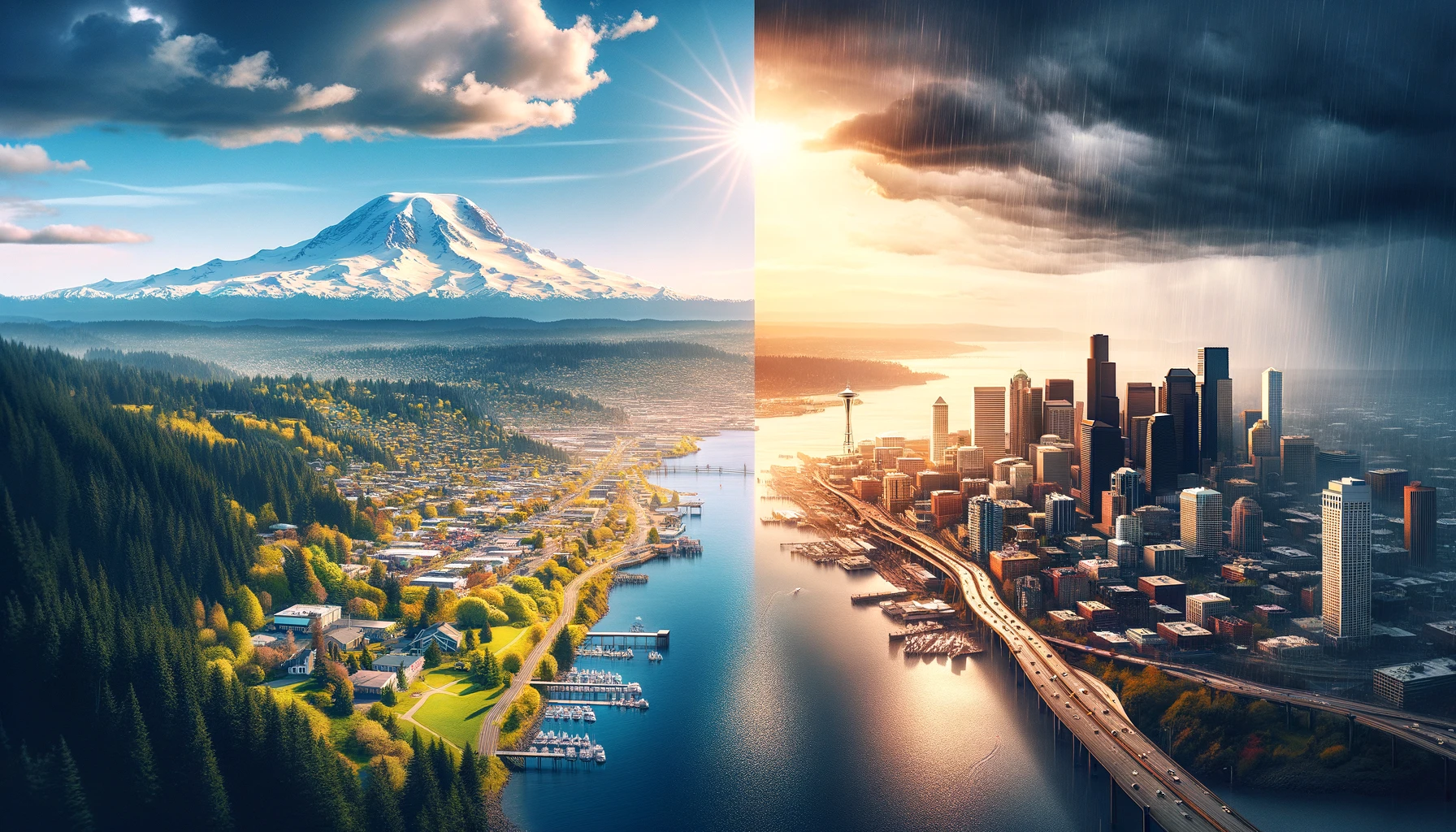 Is Tacoma Sunnier Than Seattle?