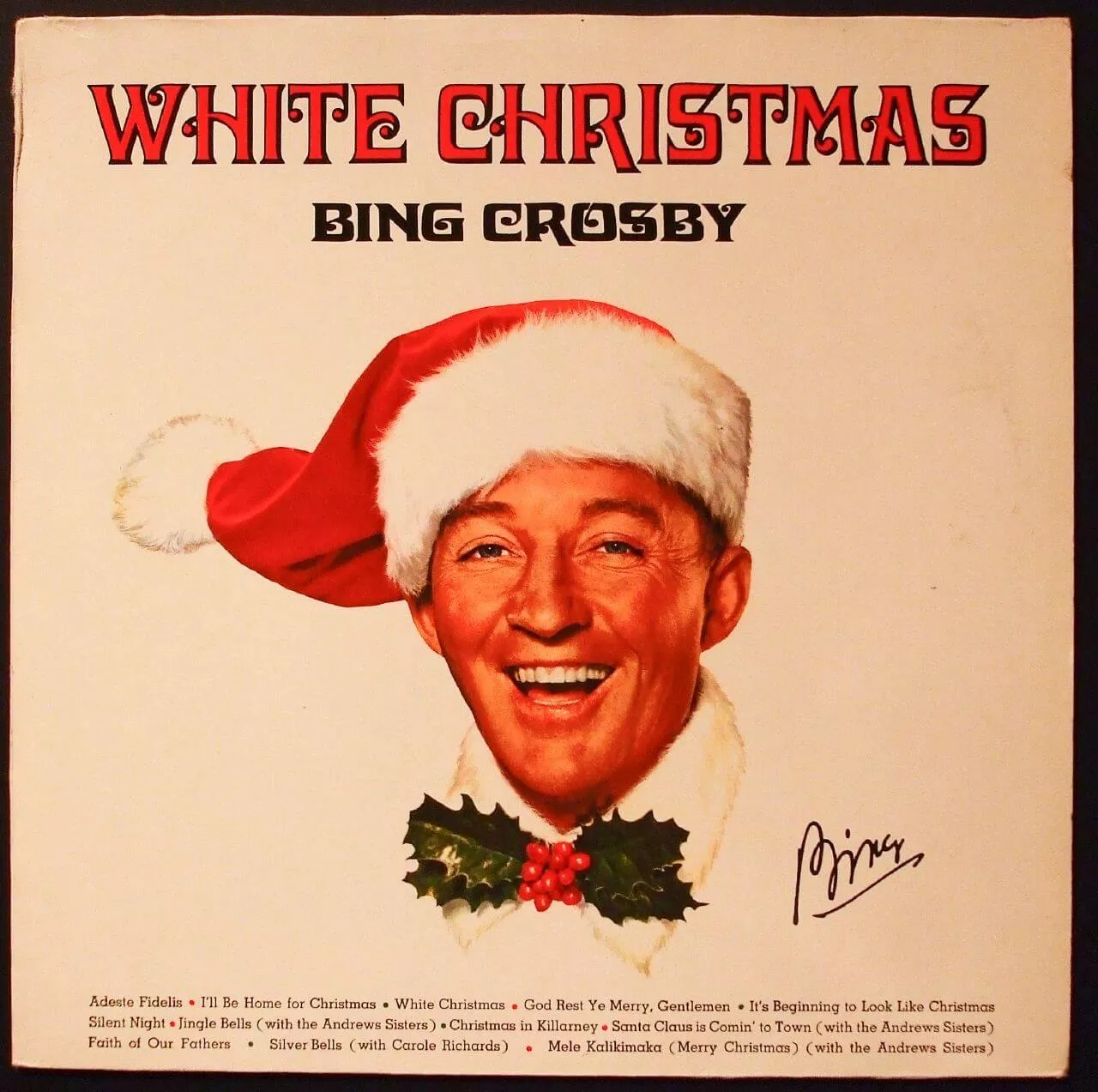 Bing Crosby White Christmas Album