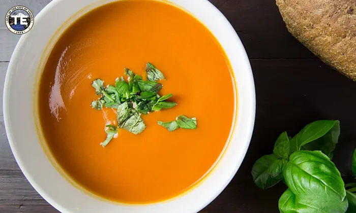 Creamy Tomato Soup with Miso