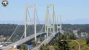 Emergency Repairs Reduce Westbound SR 16 Tacoma Narrows Bridge to Two Lanes